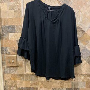Roz & Ali 2x Black Blouse